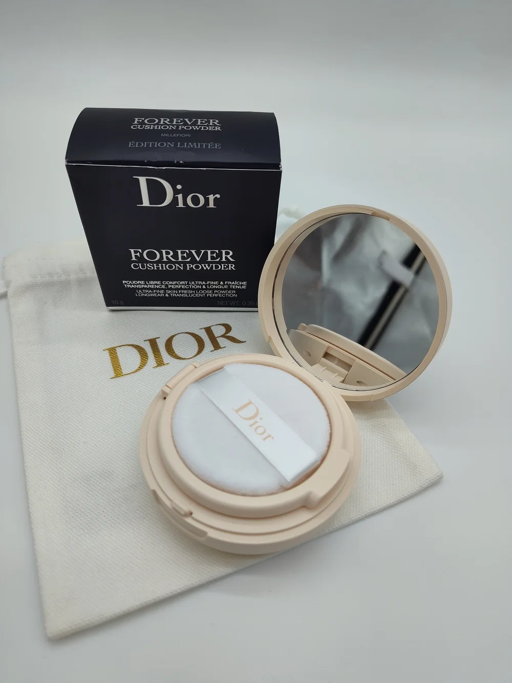 DIOR Forever Cushion Powder Millefiori Limited Edition Japan 10g NIB & Dust Bag